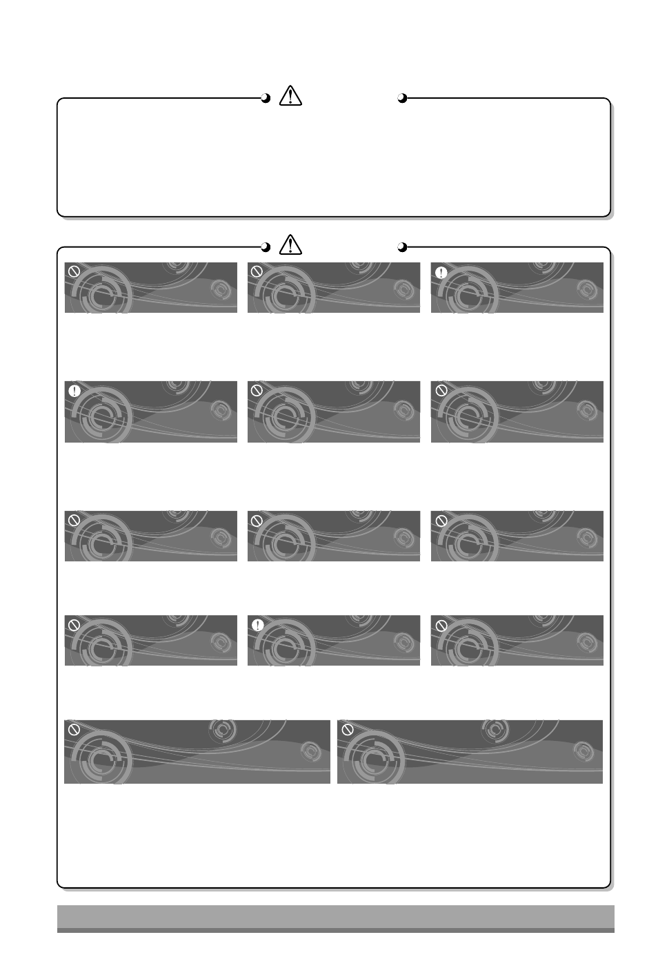 Caution | LG 6720 YS User Manual | Page 4 / 19