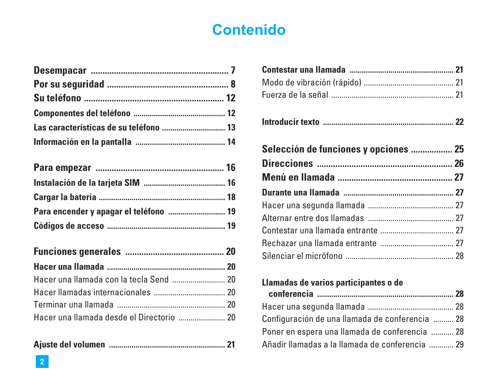 LG 1500 User Manual | Page 100 / 196