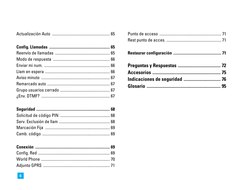 LG 1500 User Manual | Page 104 / 196