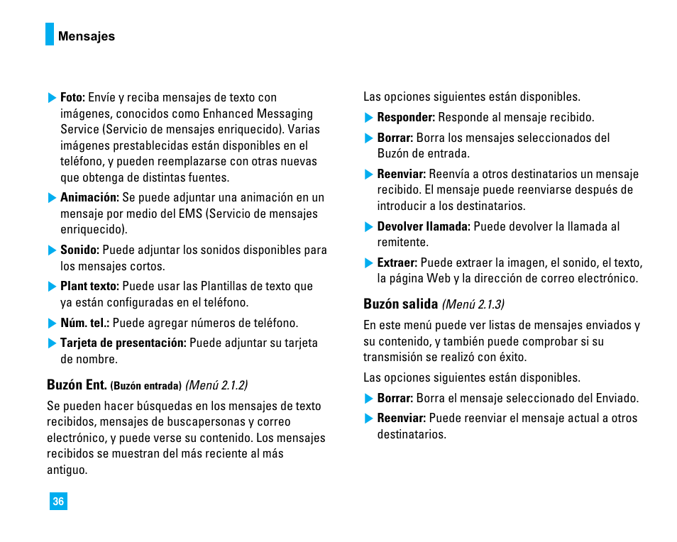 LG 1500 User Manual | Page 134 / 196