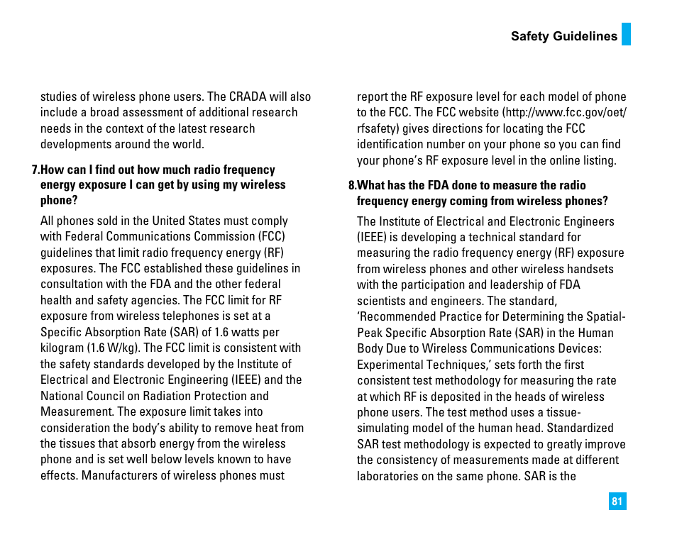 LG 1500 User Manual | Page 85 / 196