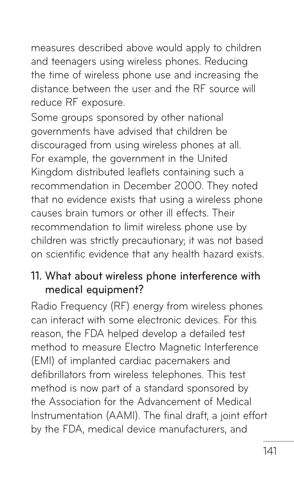 LG E739 User Manual | Page 141 / 146