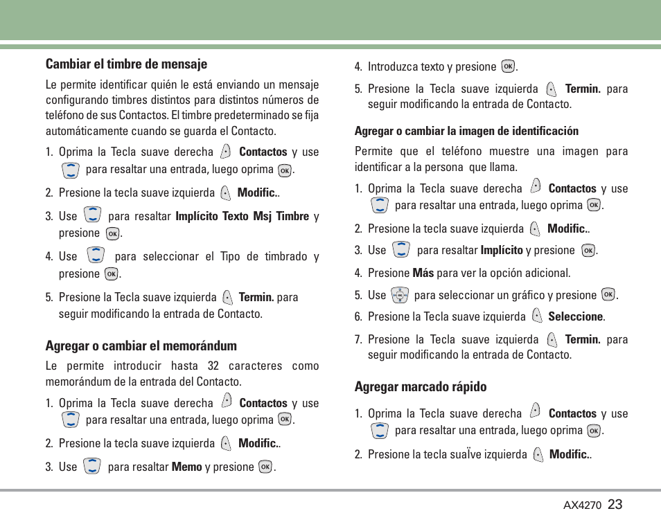 LG AX4270 User Manual | Page 111 / 175