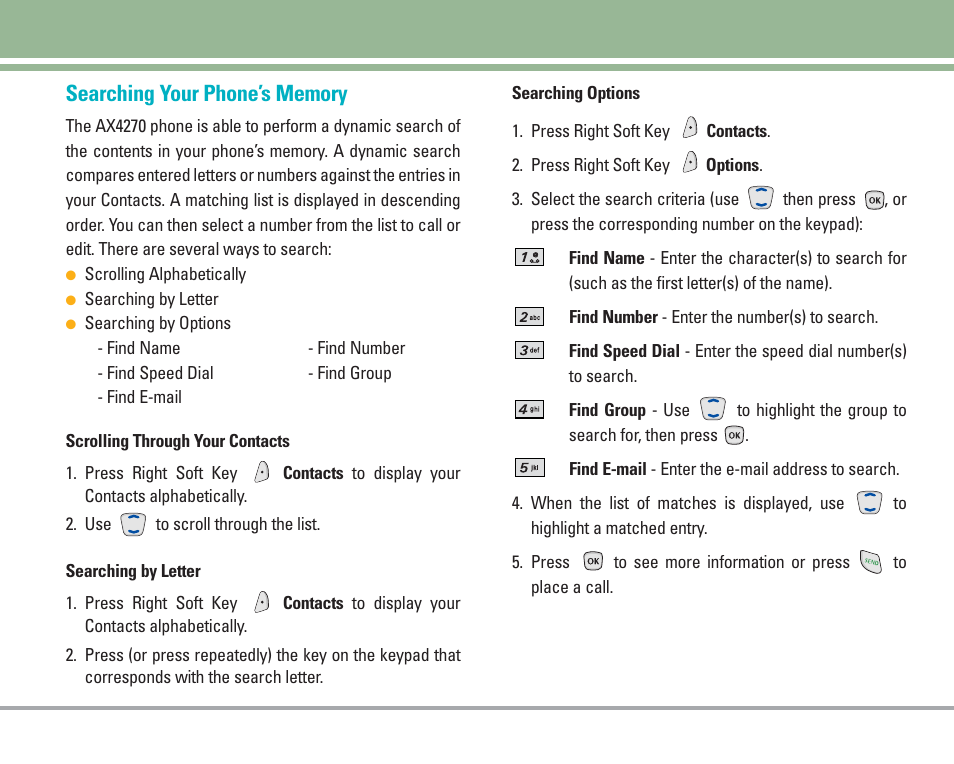 LG AX4270 User Manual | Page 30 / 175