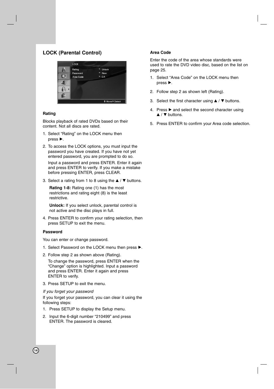 LG LDA-731 User Manual | Page 14 / 26