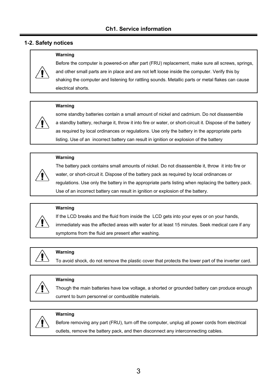 LG LW60 User Manual | Page 4 / 118