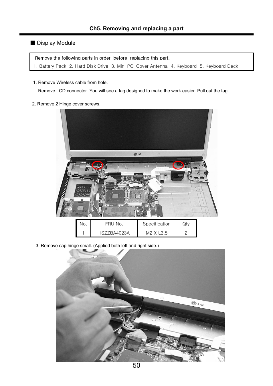 LG LW60 User Manual | Page 51 / 118
