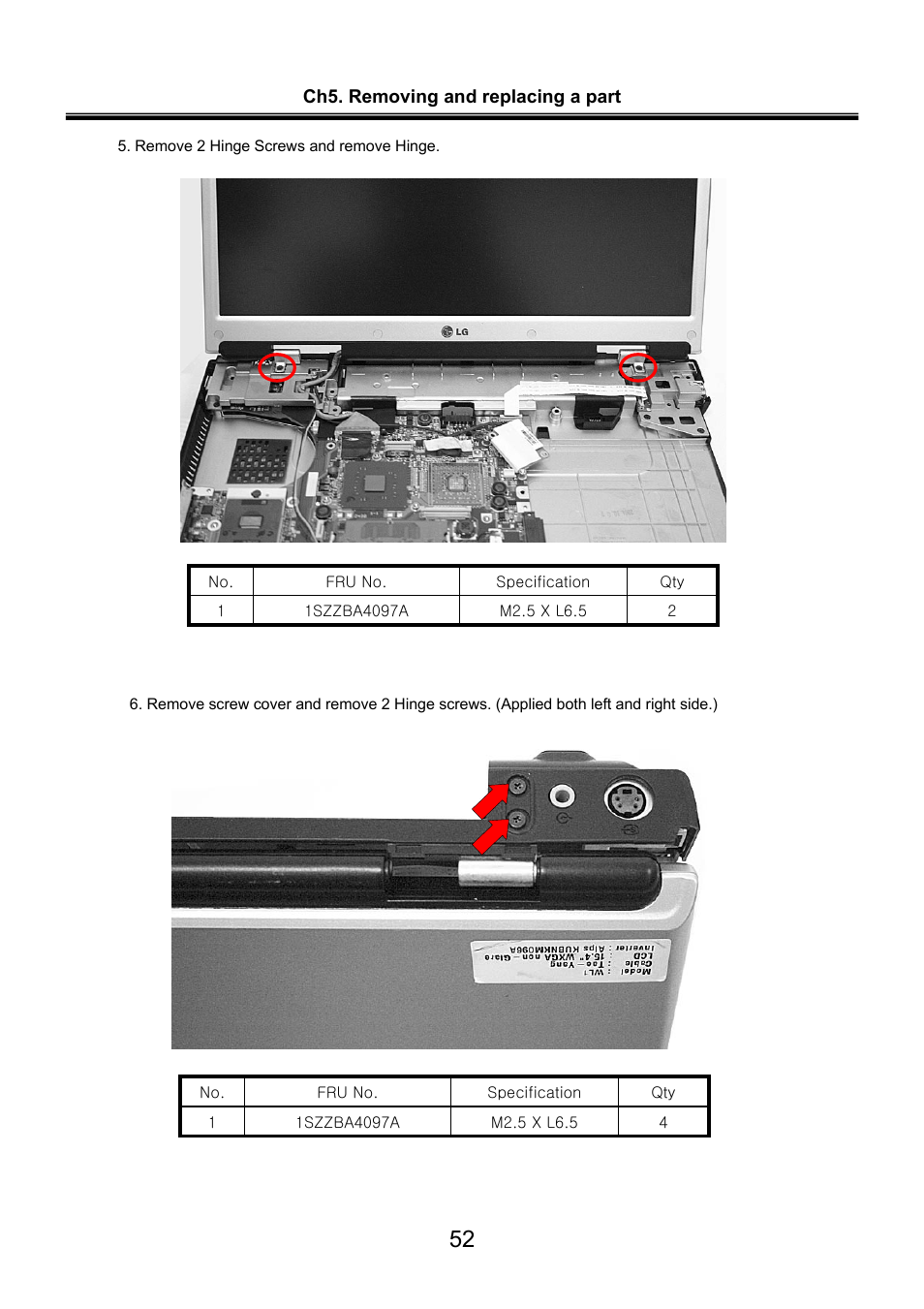 LG LW60 User Manual | Page 53 / 118