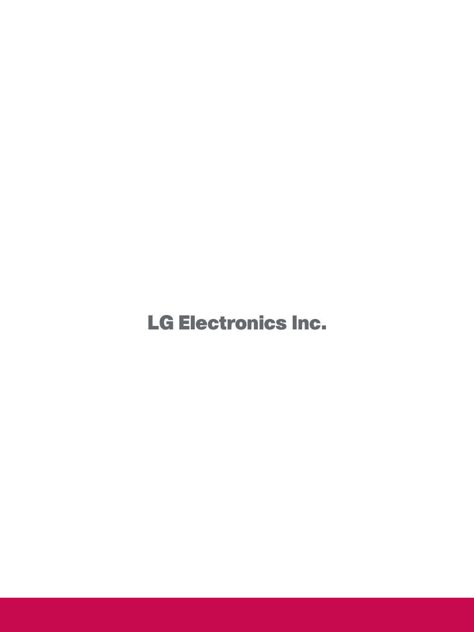 Cover | LG 32LB4D User Manual | Page 110 / 110