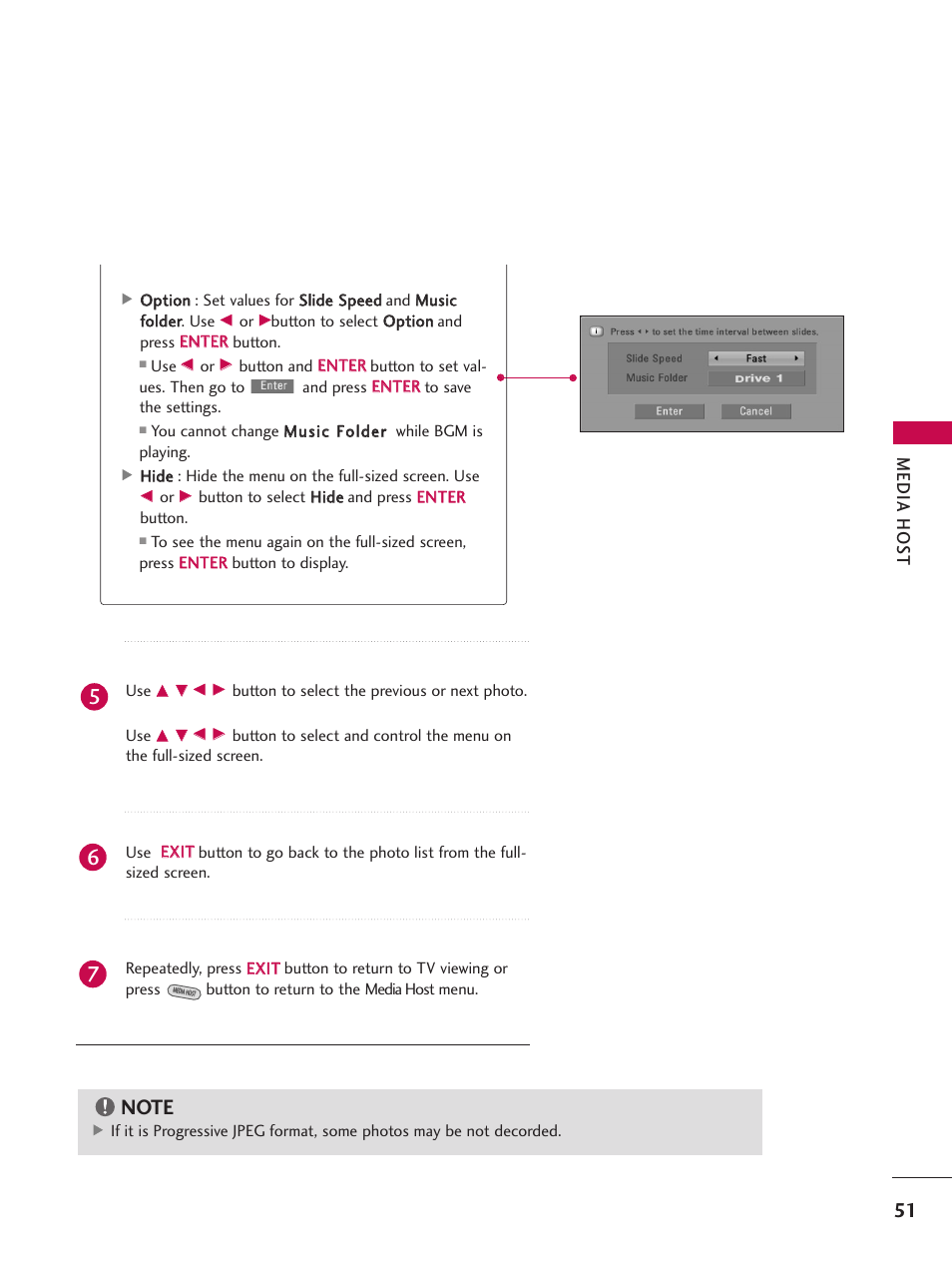 Media hos t | LG 32LB4D User Manual | Page 53 / 110