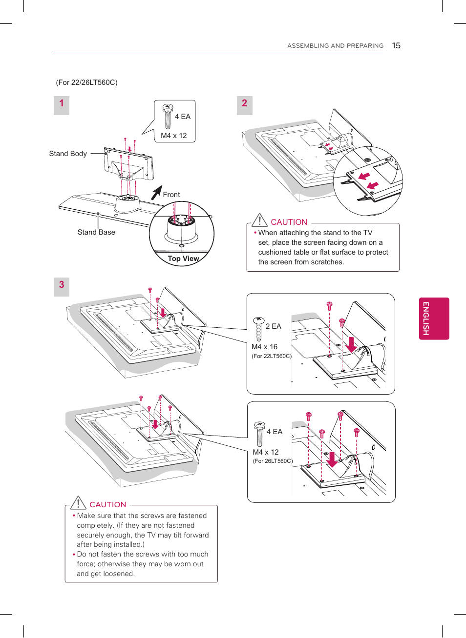 LG 22LT560C User Manual | Page 15 / 36