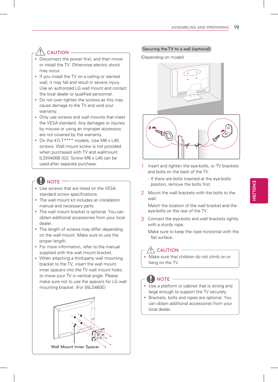 LG 22LT560C User Manual | Page 19 / 36