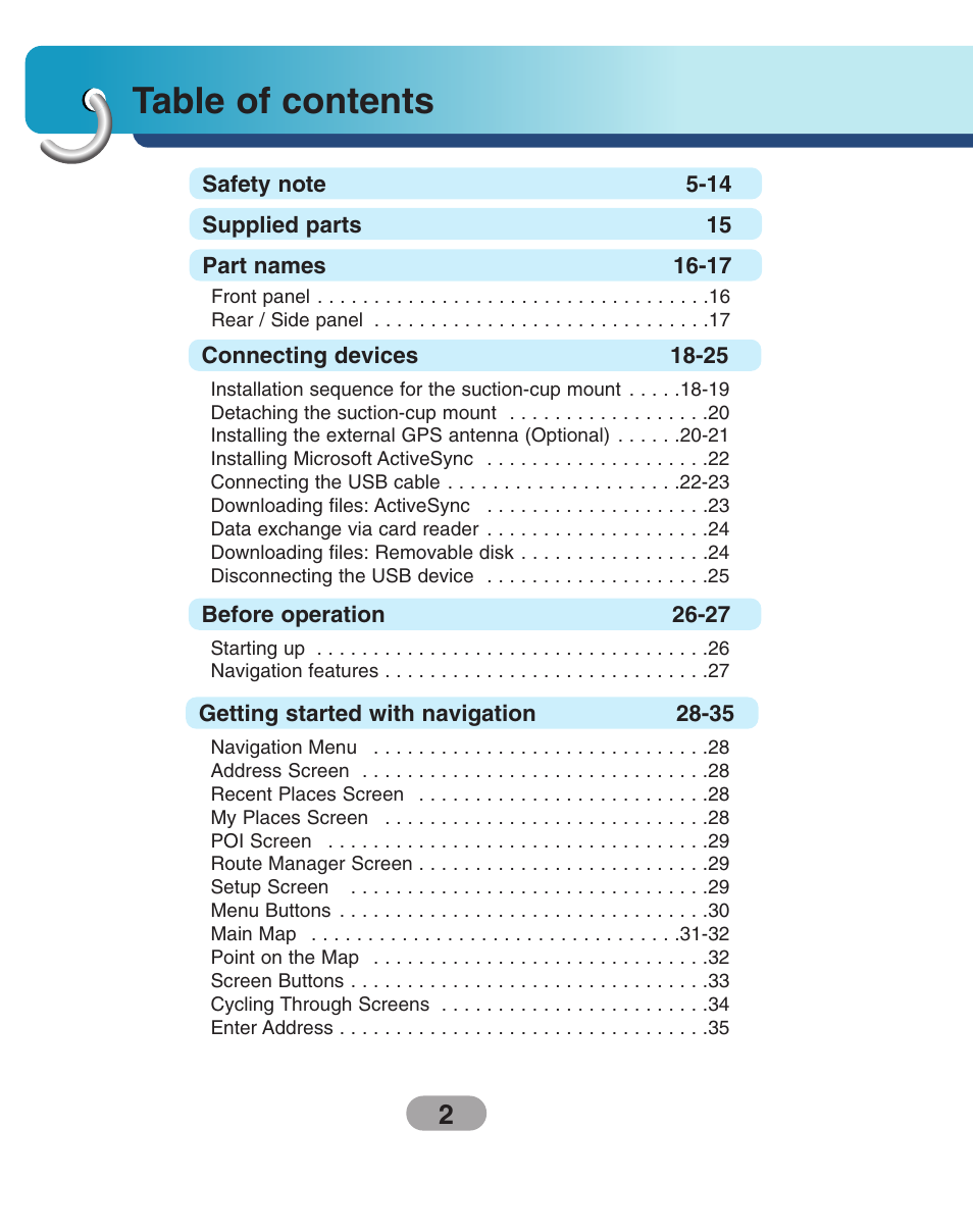 LG LN735 Series User Manual | Page 2 / 76