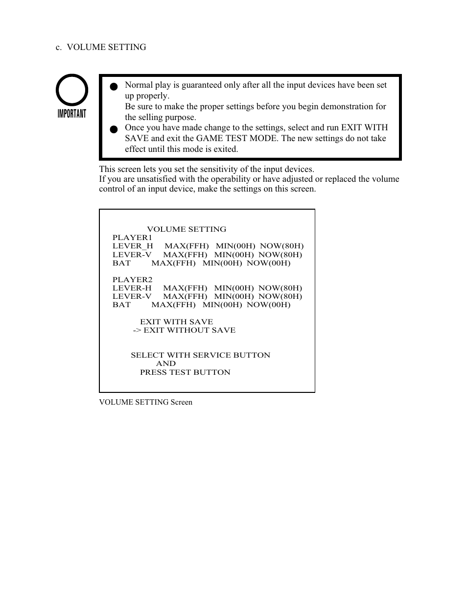 Important | Sega World Series 2001 User Manual | Page 25 / 36