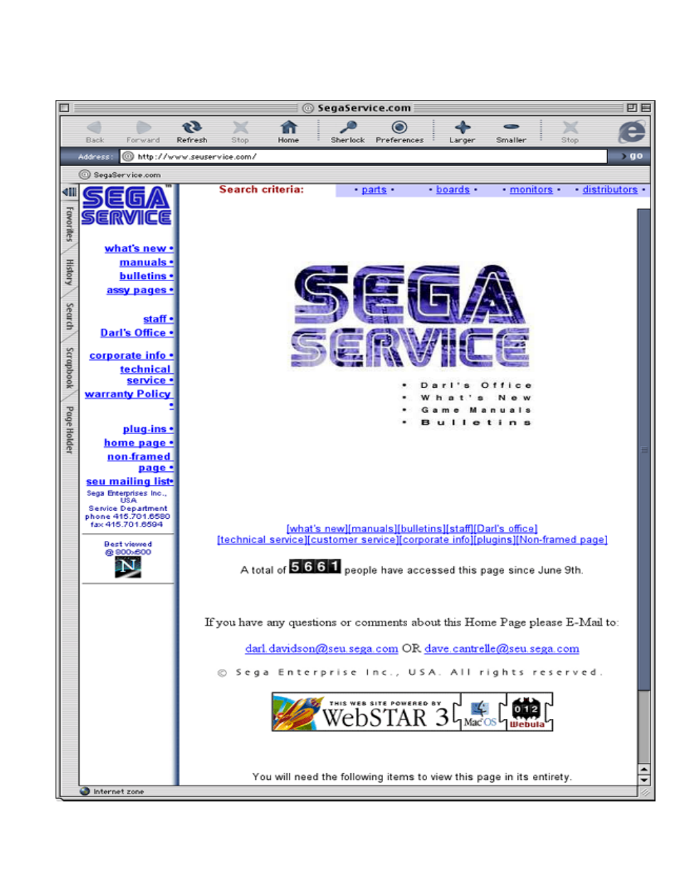 Sega World Series 2001 User Manual | Page 35 / 36