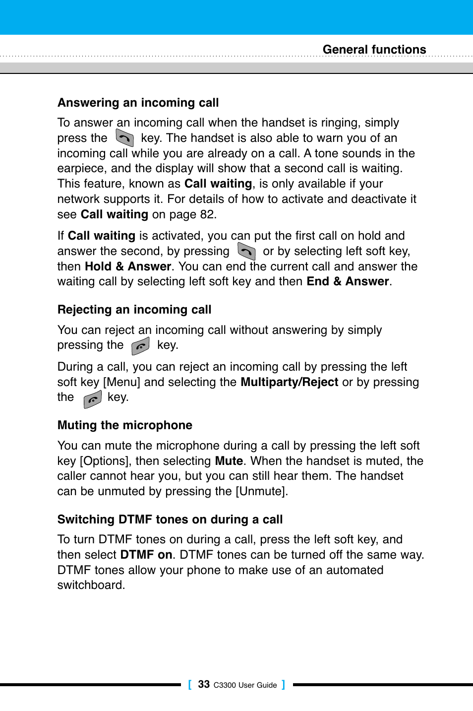 LG C3300 User Manual | Page 32 / 99