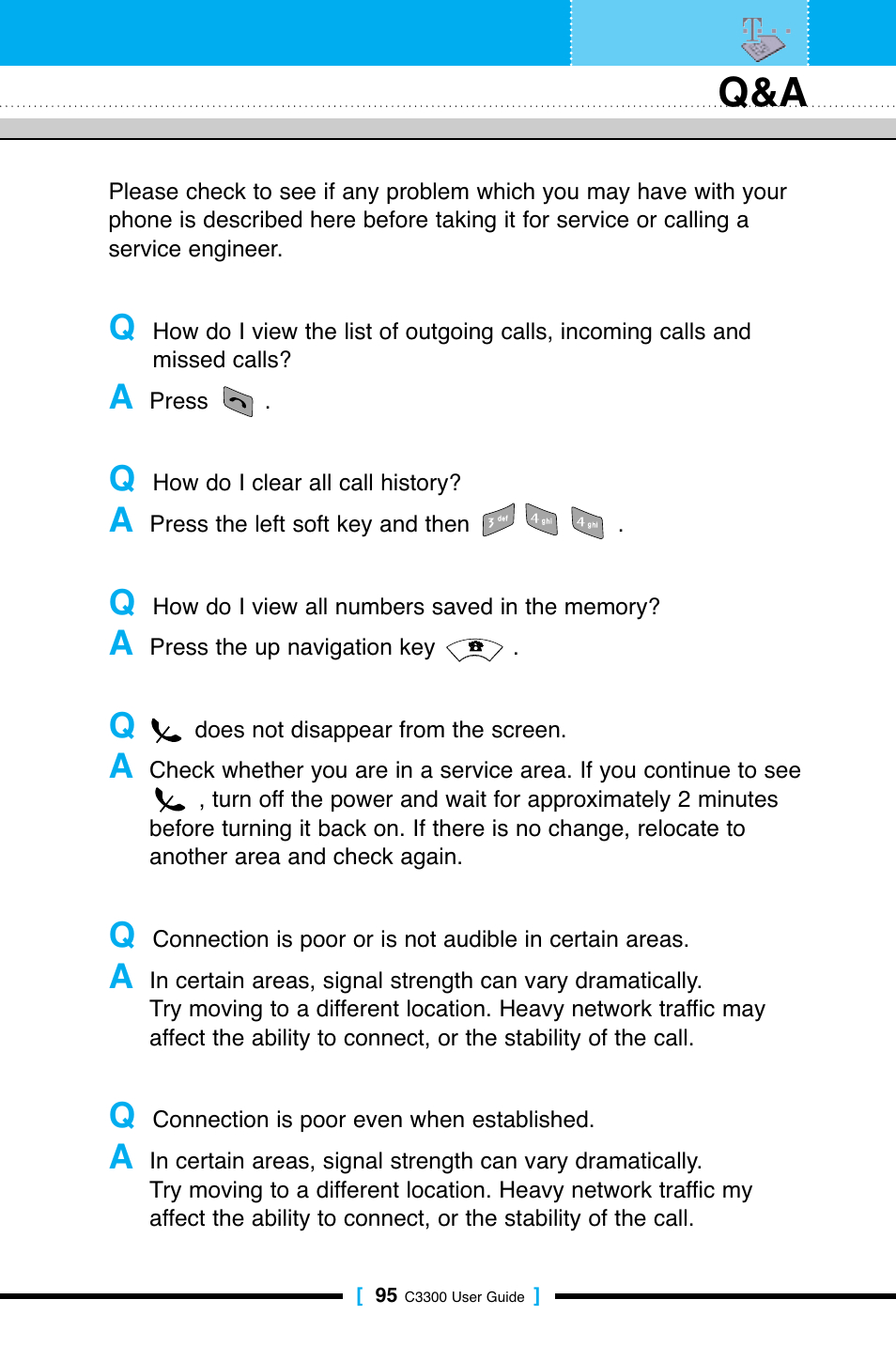 LG C3300 User Manual | Page 94 / 99