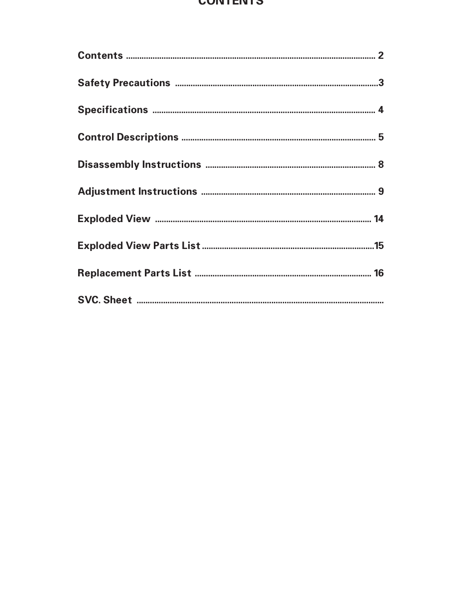 LG Color TV CT-25 User Manual | Page 2 / 29