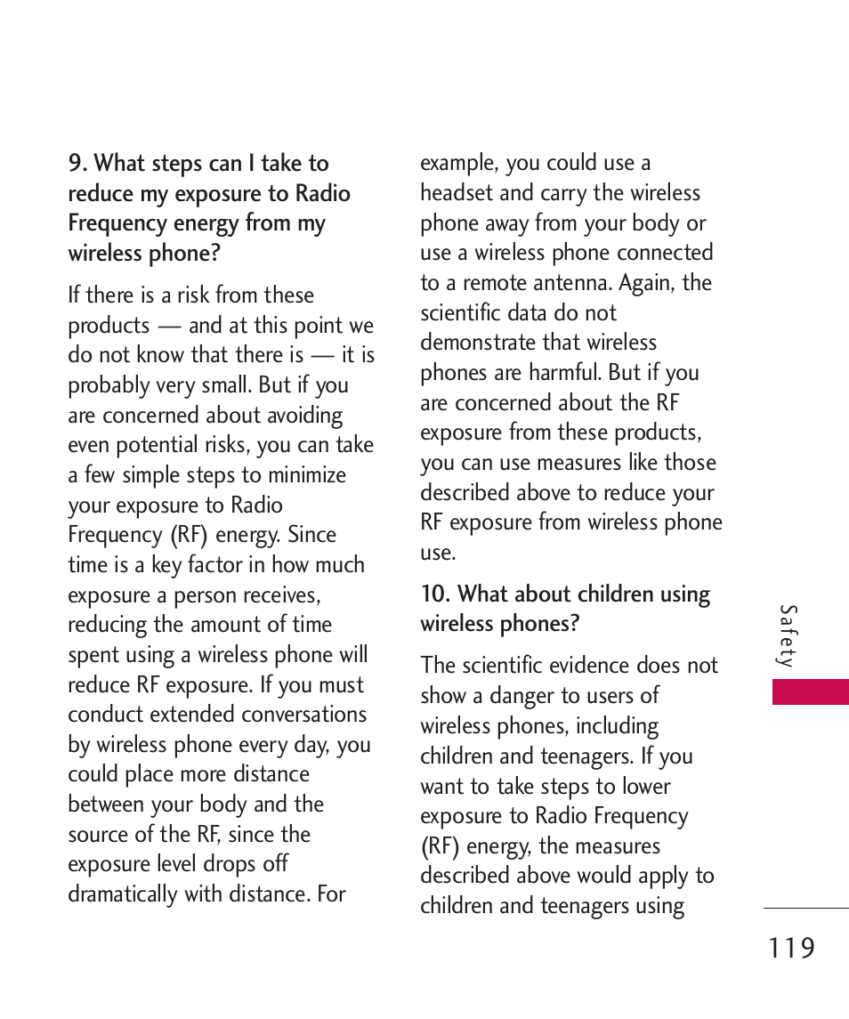 LG Banter Touch MMBB0393601 User Manual | Page 121 / 145