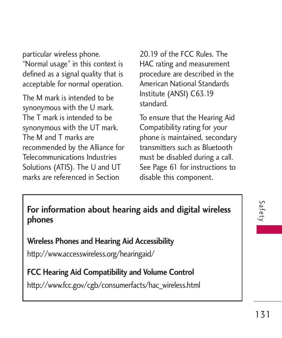 LG Banter Touch MMBB0393601 User Manual | Page 133 / 145