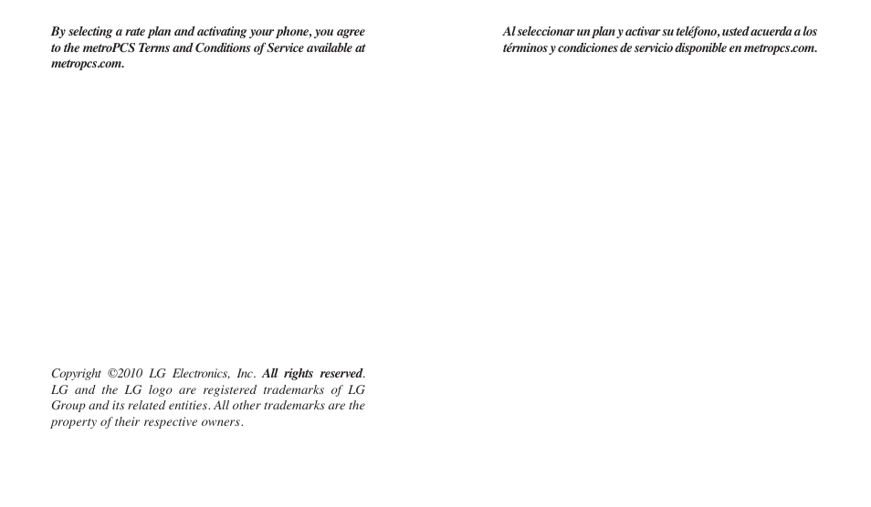 LG Banter Touch MMBB0393601 User Manual | Page 2 / 145