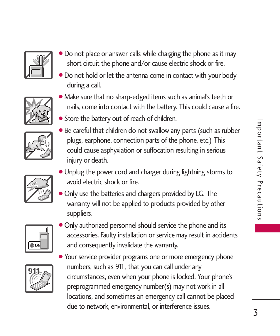 LG Banter Touch MMBB0393601 User Manual | Page 5 / 145