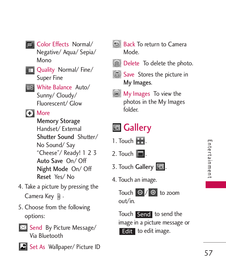Gallery | LG Banter Touch MMBB0393601 User Manual | Page 59 / 145