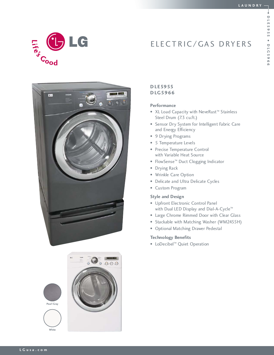 LG D5966 User Manual | 2 pages
