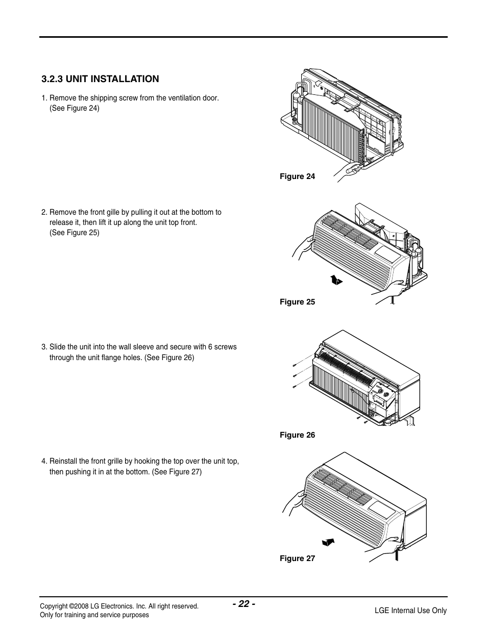 LG LP091CEM-Y8 User Manual | Page 22 / 48