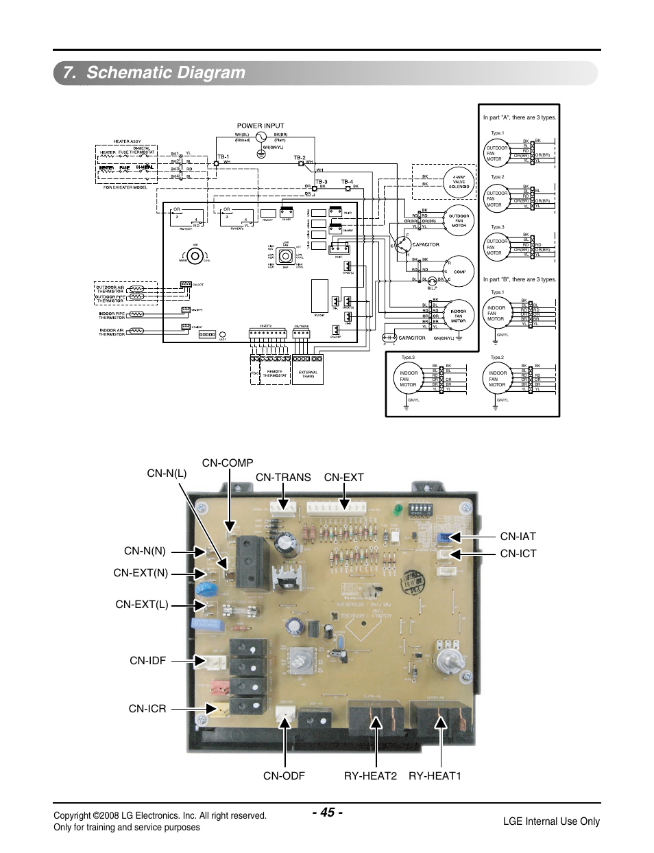 Schematic diagram | LG LP091CEM-Y8 User Manual | Page 45 / 48