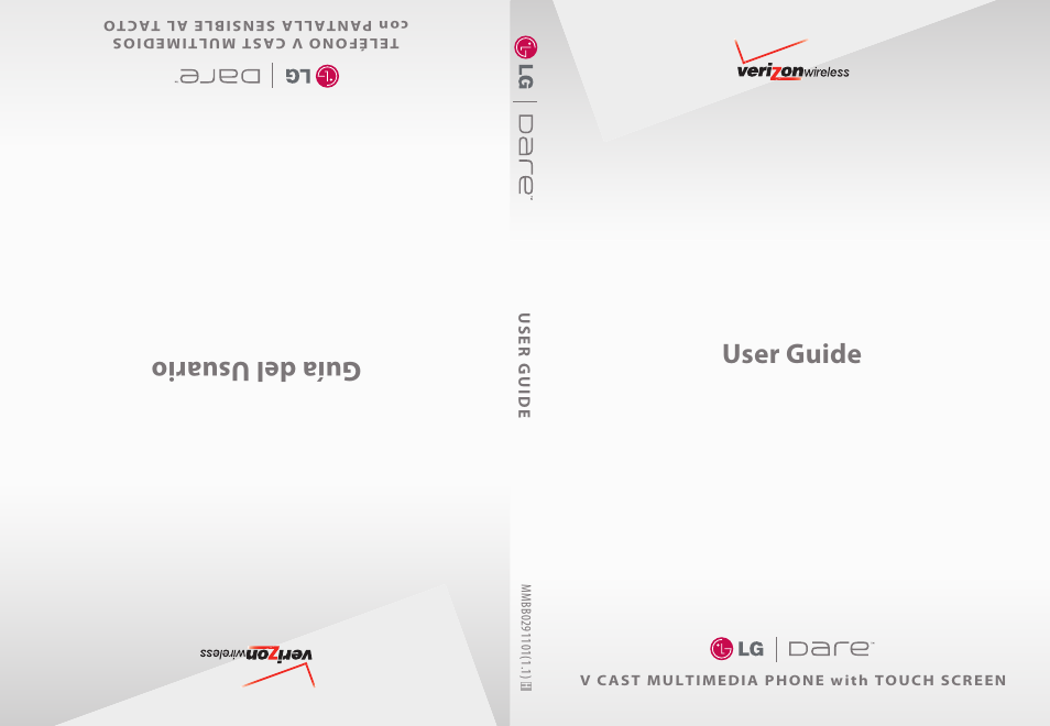 LG Dare User Manual | 273 pages