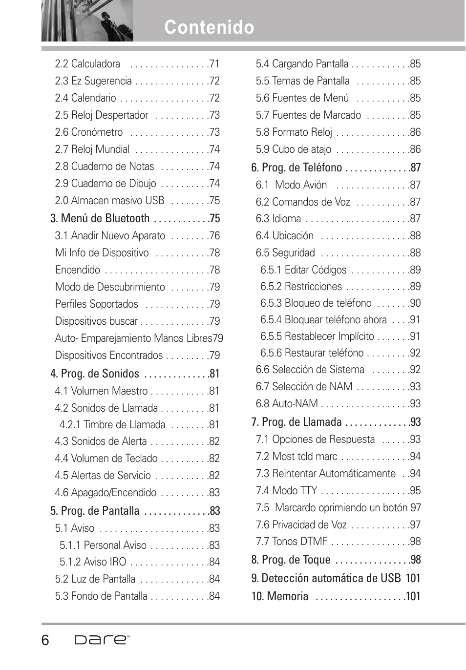 LG Dare User Manual | Page 137 / 273