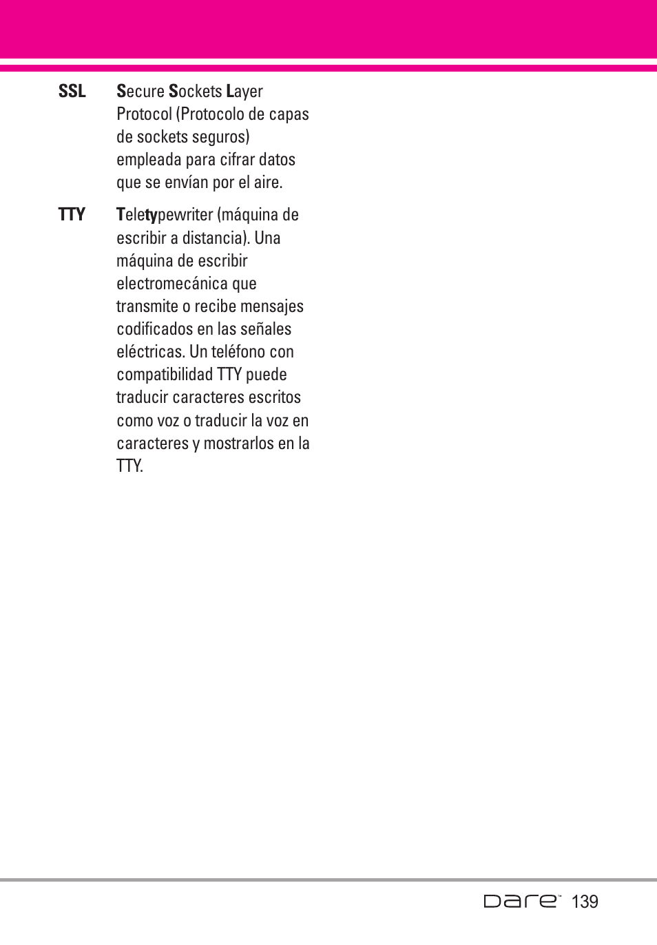 LG Dare User Manual | Page 270 / 273