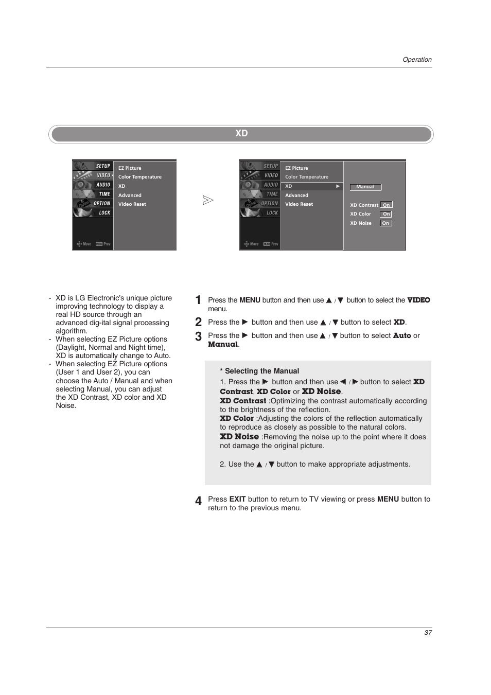 LG 32LC2DU User Manual | Page 37 / 68