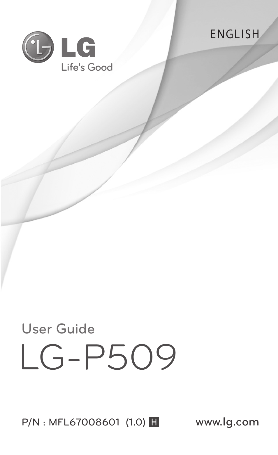 LG -P509 User Manual | 192 pages