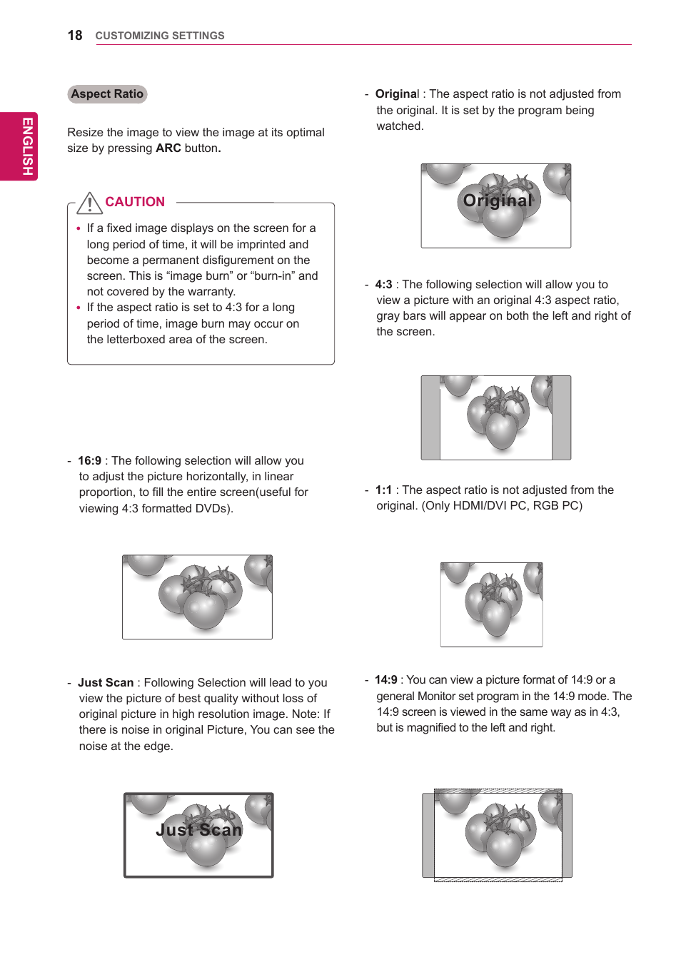 Just scan original | LG 65VS10 User Manual | Page 18 / 61