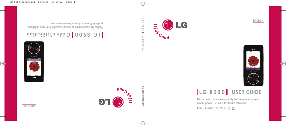 LG 8500 User Manual | 81 pages