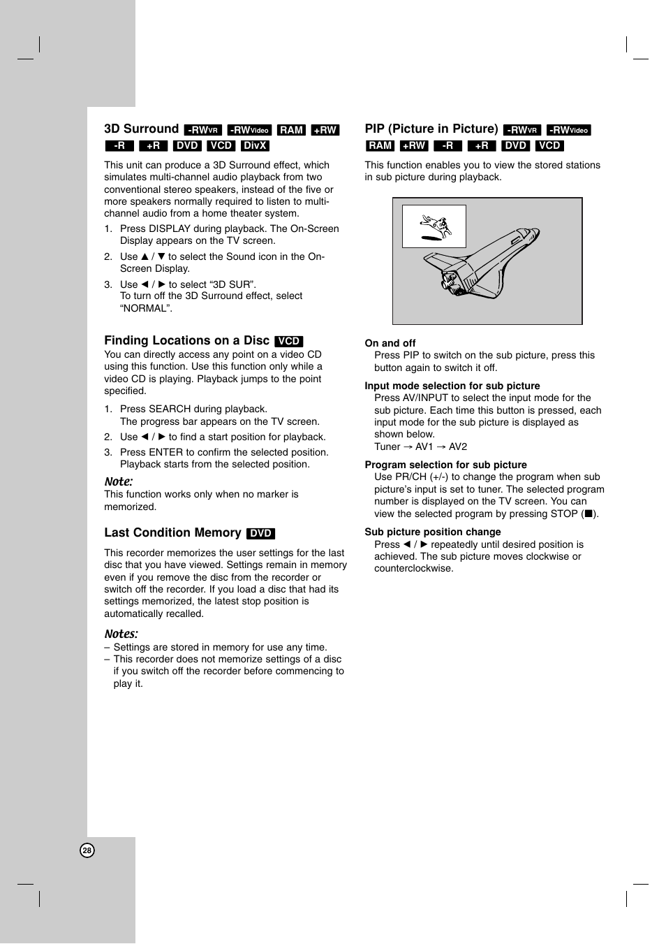 LG DR1F9H User Manual | Page 28 / 52