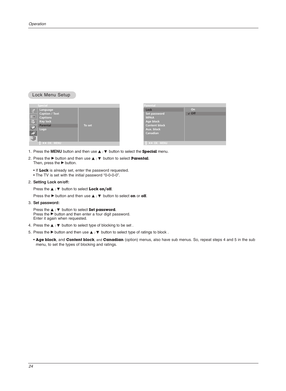 LG 17LX1R User Manual | Page 24 / 28