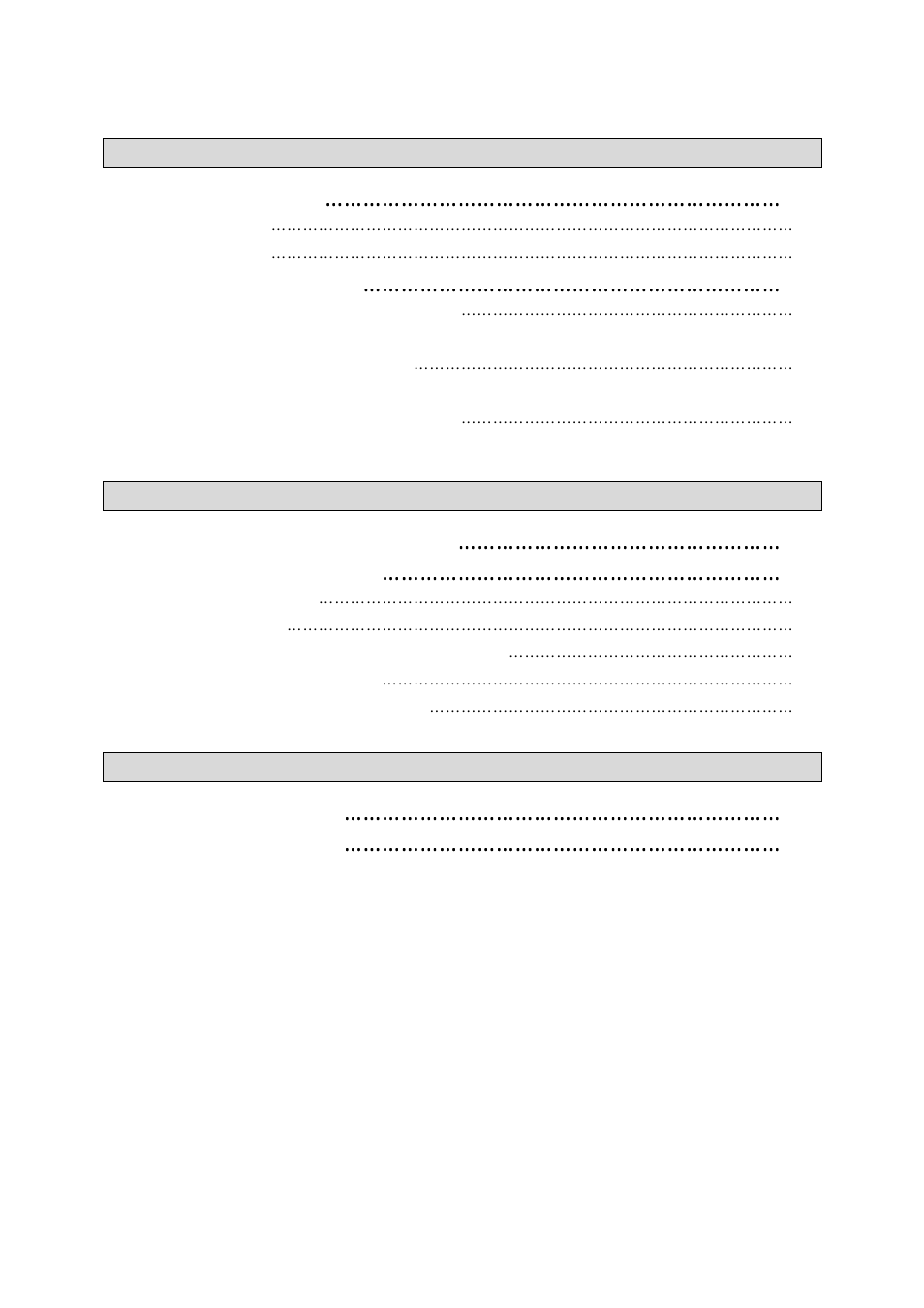 Chapter 6. programming, Chapter 7. troubleshooting, Chapter 8. dimensions | LG K7F-PIDA User Manual | Page 4 / 40