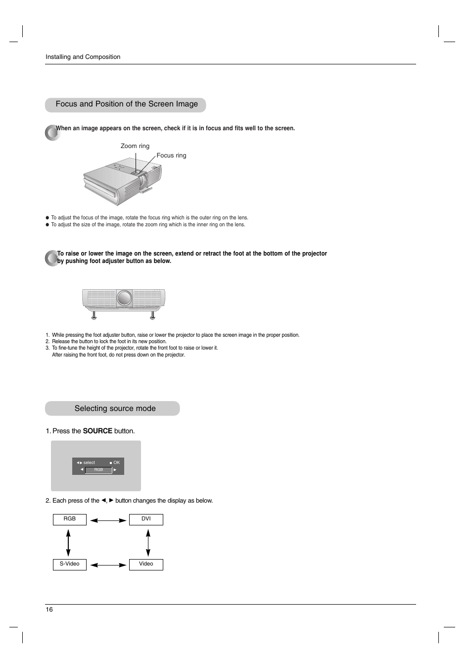 LG BX220-JD User Manual | Page 16 / 36