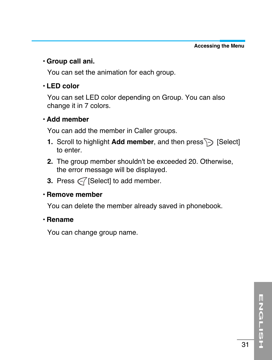 LG G5220 User Manual | Page 31 / 102