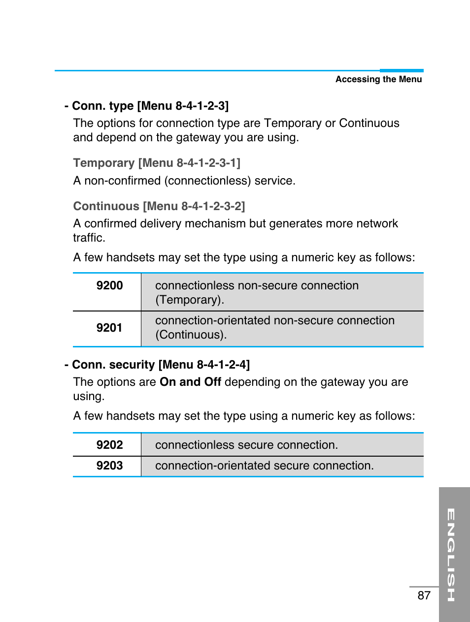 LG G5220 User Manual | Page 87 / 102