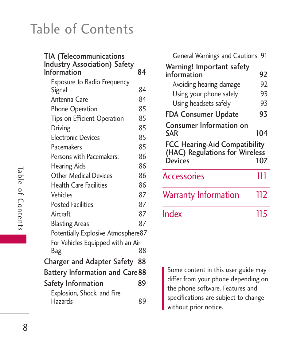 LG Wine II MMBB0386201 User Manual | Page 10 / 121