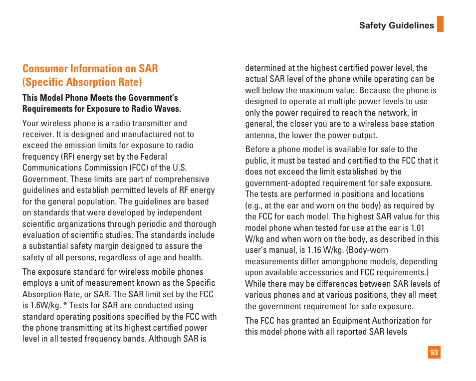 LG C1500 User Manual | Page 97 / 104