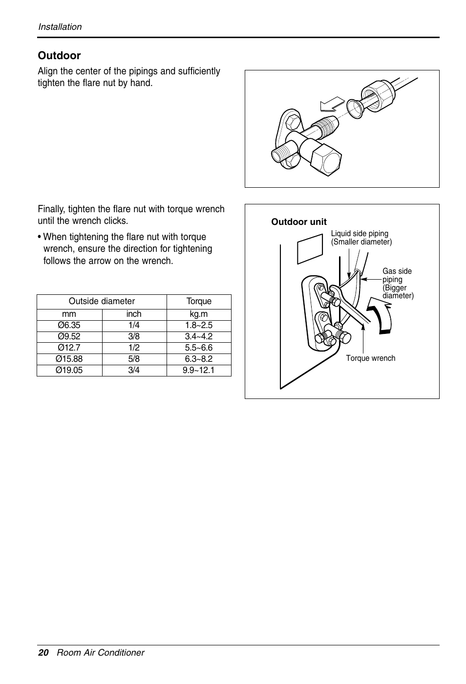 Outdoor | LG LS305HV User Manual | Page 20 / 31