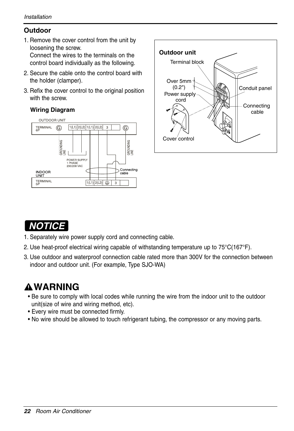 Notice | LG LS305HV User Manual | Page 22 / 31