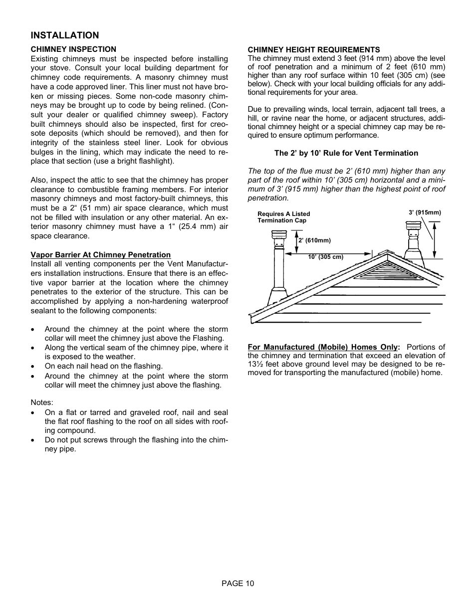 Lennox International Inc. 1003C User Manual | Page 10 / 32