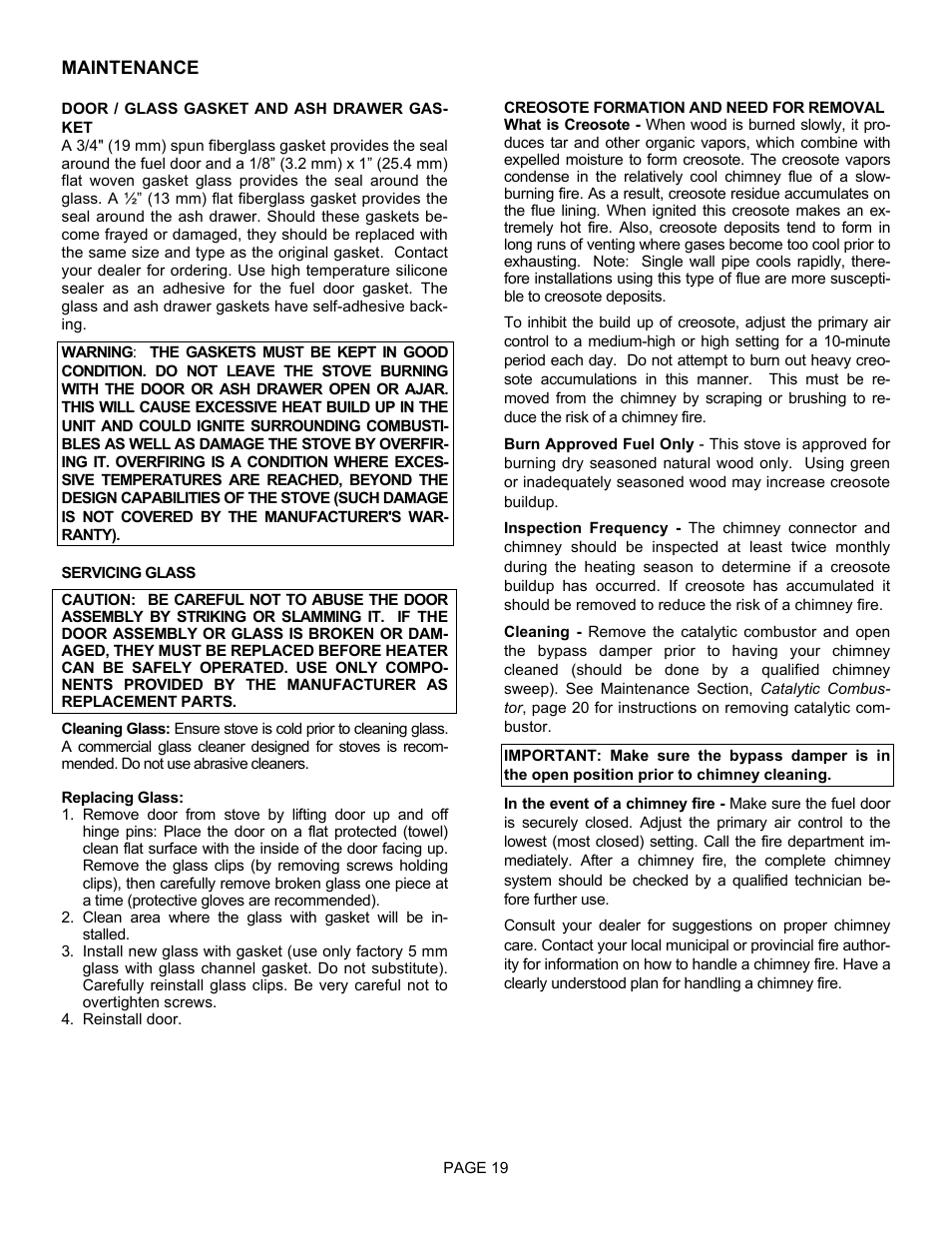 Lennox International Inc. 1003C User Manual | Page 19 / 32