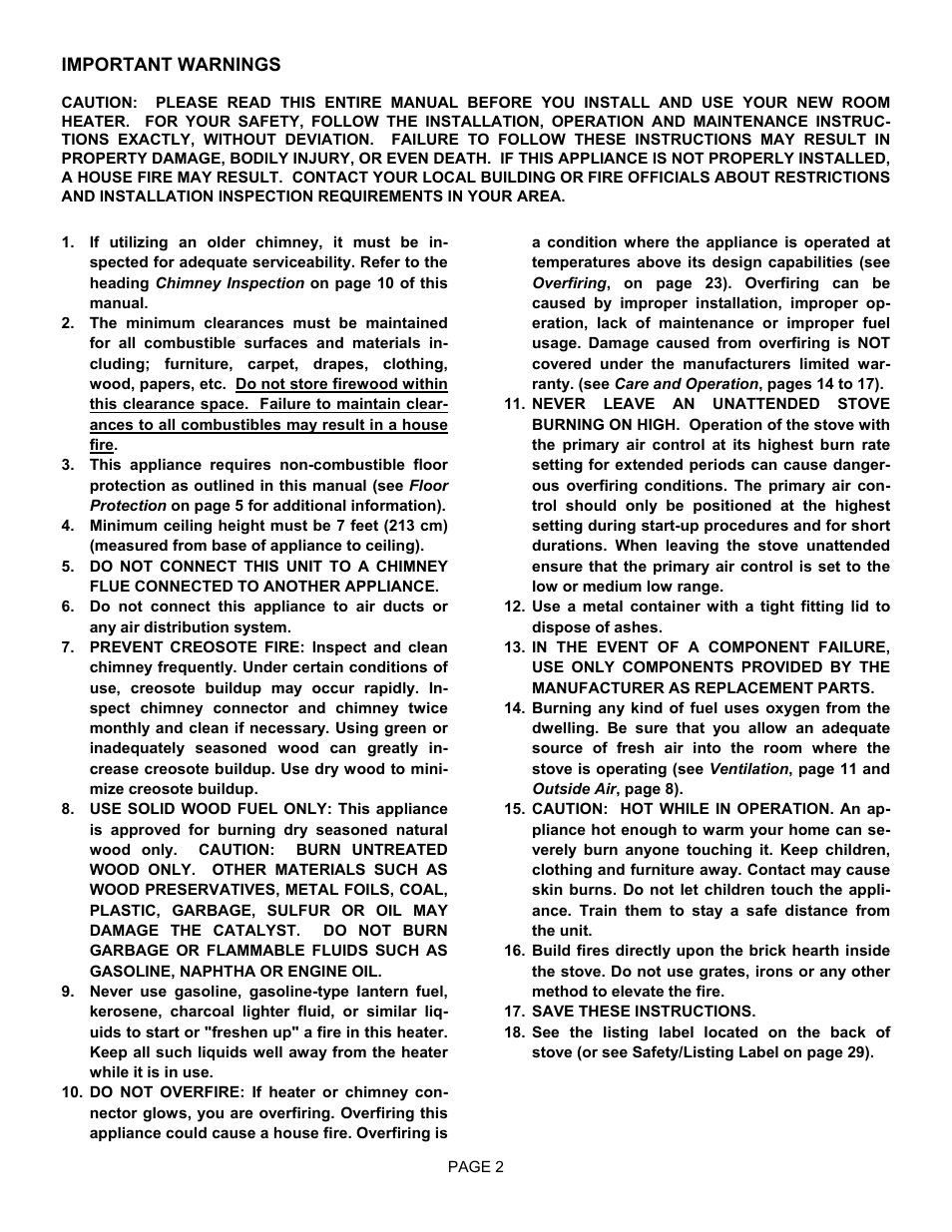 Lennox International Inc. 1003C User Manual | Page 2 / 32